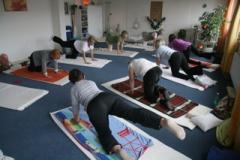 Yoga-Gruppe Übg.